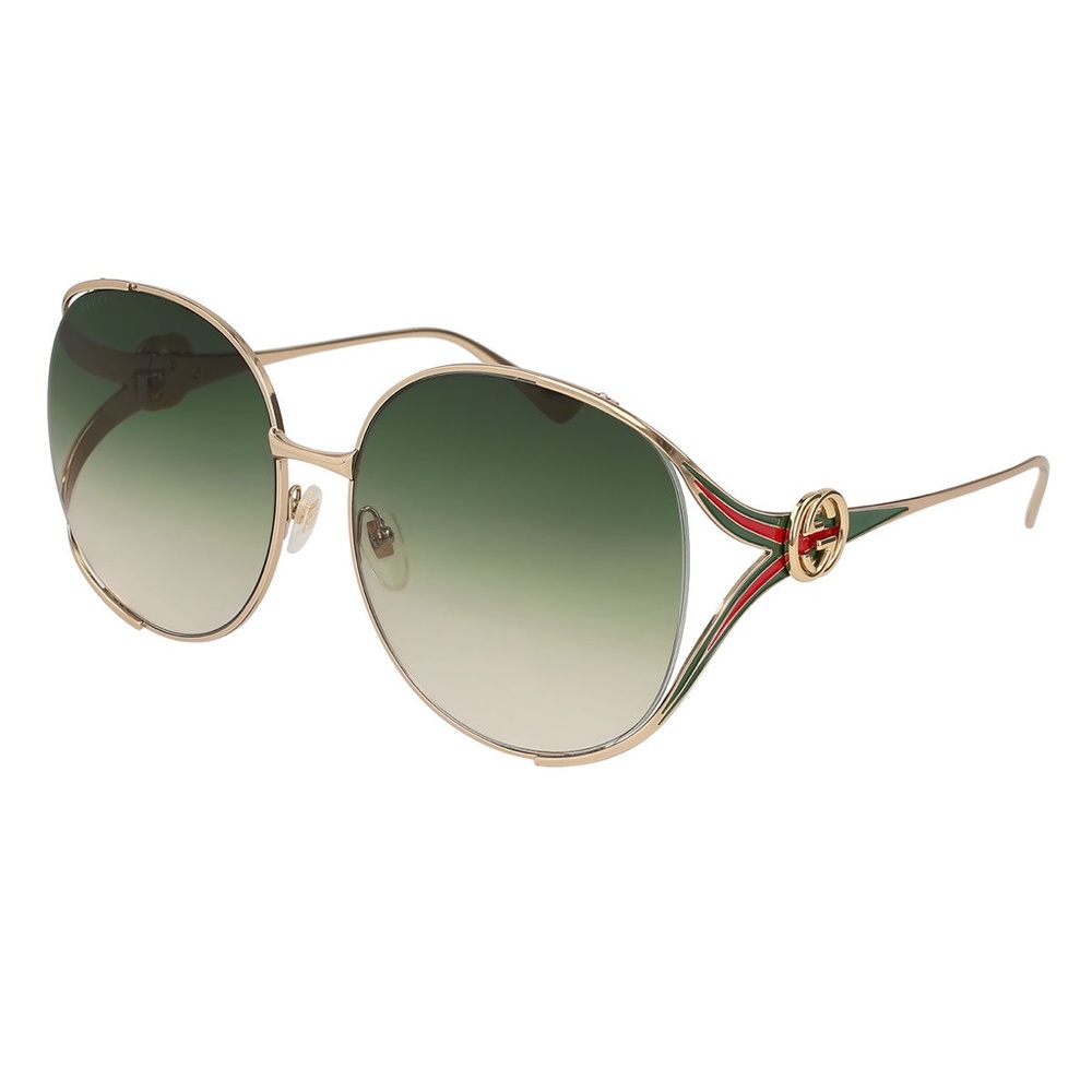 Gucci Oval Web GG Sunglasses